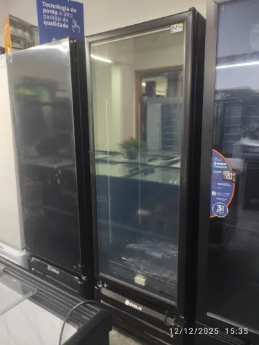 Bh Cervejeira 500 litros porta de vidro com aquecimento no vidro 