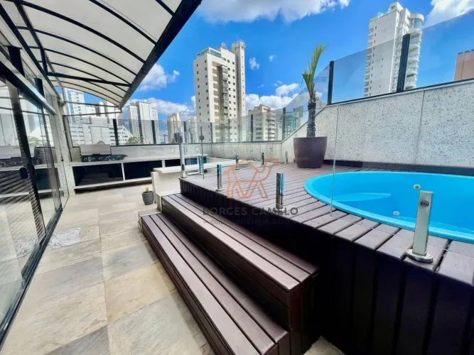 Cobertura com 2 quartos para alugar, 157 m² por R$ 12.138/mês - Belvedere - Belo Horizonte