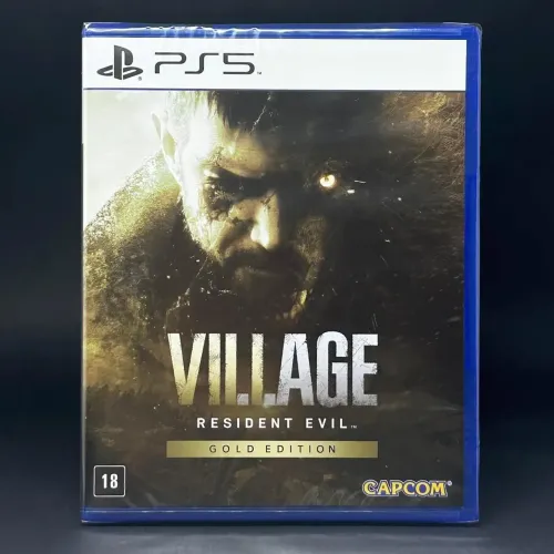 Midia física Resident evil Village ps5 lacrado
