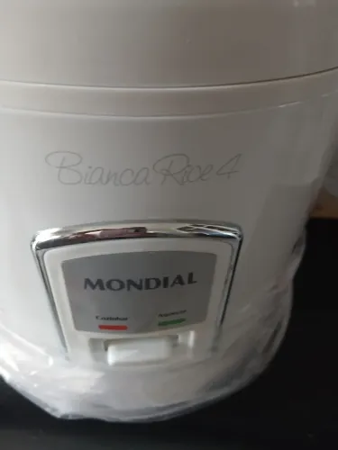 Panela elétrica de Arroz com 4 Xícaras Branca
