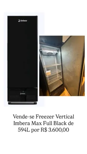 Freezer vertical 594L