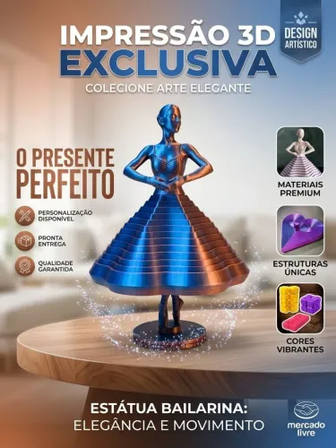 Brinquedo, artigos em 3d de alta qualidade