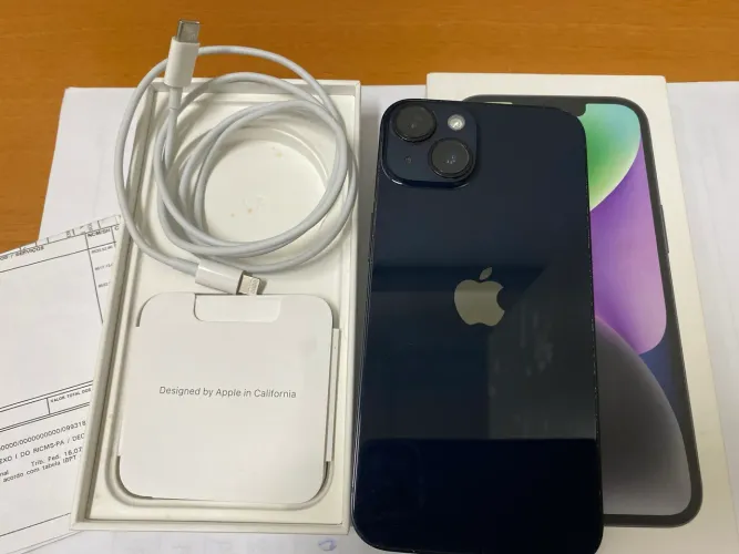 Iphone14 128gb com nota fiscal completo venda ou troca