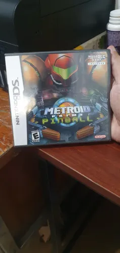 METROID PRIME PINBALL - COM RUMBLE PAK - LACRADO !
