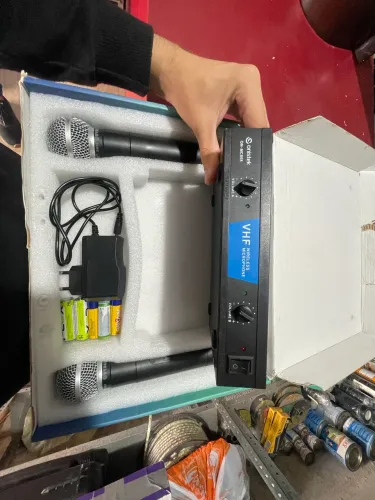 Microfone mc808 sem fio 