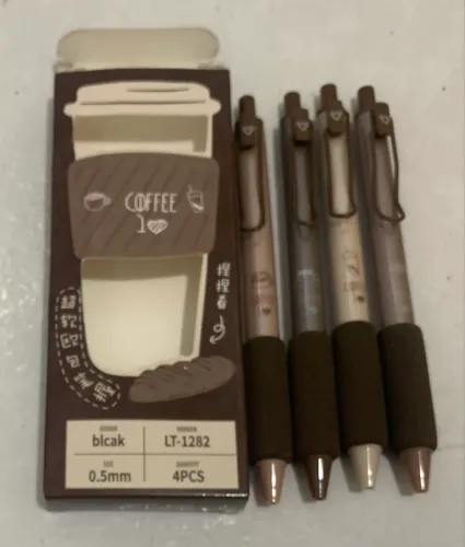 Kit canetinhas amo café