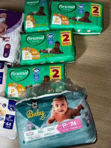 Fraldas tamanho P
