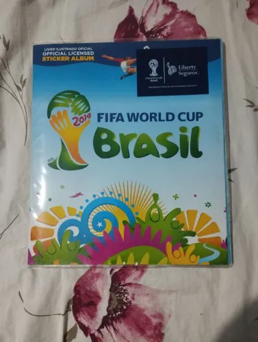 Álbum Copa do mundo 2014 capa mole completo