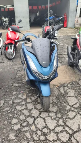 HONDA PCX 160 DLX AZUL 2024 Shalon veículos Cariacica