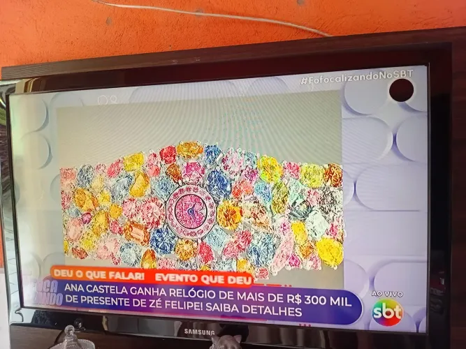 TV Samsung 42 polegadas usada 400 reais 