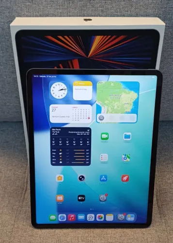 iPad Pro 12.9 M1 Perfeito Troco