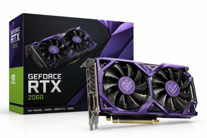 Placa De Vídeo Gaming Nvidia Geforce Rtx 2060 De 6gb