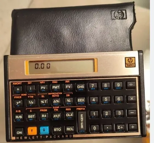 calculadora financeira HP 12C