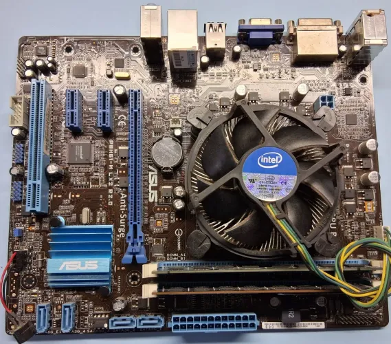Placa Mãe ASUS P8H61-M LXZ R 2.0 C/Processador + Memória 