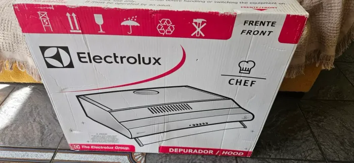 Depurador em excelente estado de uso,na cor branca 