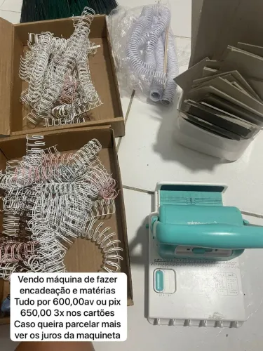 Encadernadora nova
