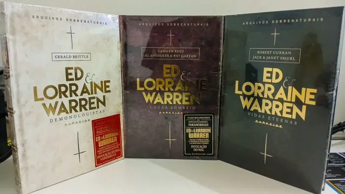 Livro de arquivos sobrenaturais do casal Ed & Lorraine Warren