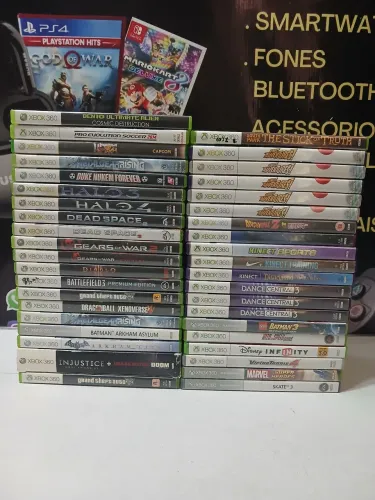 Lote de Jogos de Xbox 360 (39 Jogos)