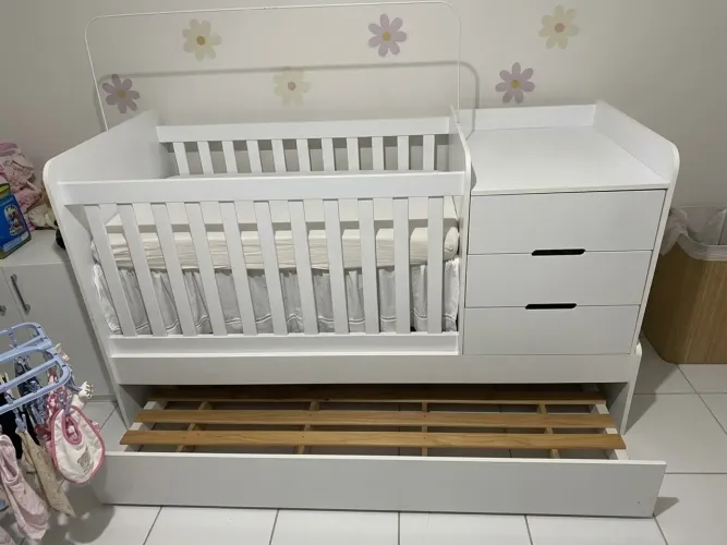 Berço Multifuncional Branco