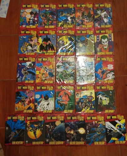 BATMAN LENDAS DO CAVALEIRO DAS TREVAS COLEÇÃO COMPLETA COM TODOS OS 26 VOLUMES RARÍSSIMA