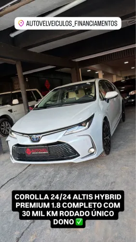 Toyota Corolla Altis Prem. Hybrid 1.8 Flex AUT 2024
