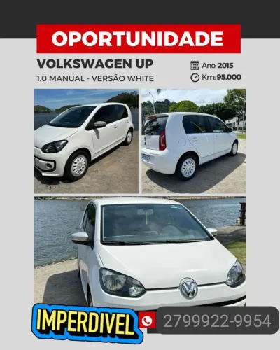 Volkswagen Up! Black/white/red 1.0 T. Flex 12V 5P 2015