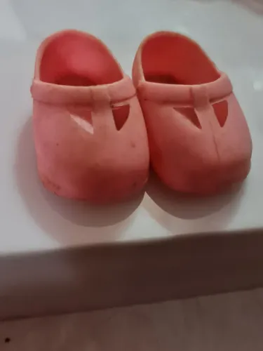 Sapatinho boneca antiga.  Cod 05