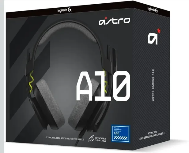 Headset com Fio Astro A10 Gaming Gen 2 - Lacrado c/NF