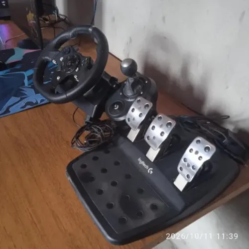 Kit Volante E Pedais e cambio G920 Logitech G Preto 