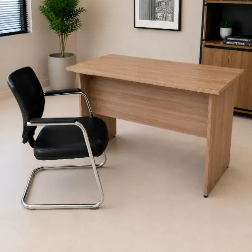 Conjunto para Escritório - Mesa + Cadeira Interlocutor
