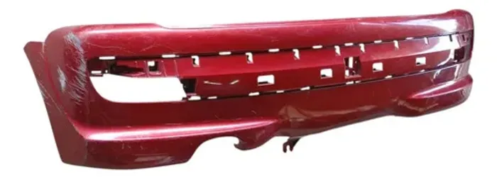 Parachoque Traseiro Vermelho Peugeot 207 2012 Hatch Detalhes