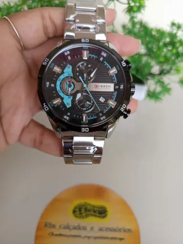 Relógio Masculino Curren Chronograph novo e lacrado todo funcional a pronta entrega