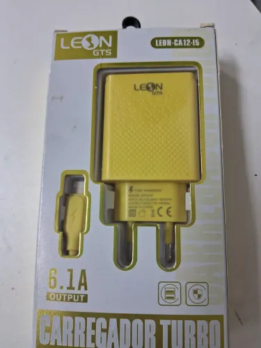 Carregador Leon GTS CA-12-15 Turbo 6.1 A 2 USBS