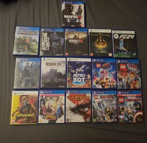 Jogos a partir de 30 reais (conferir preços a legenda)