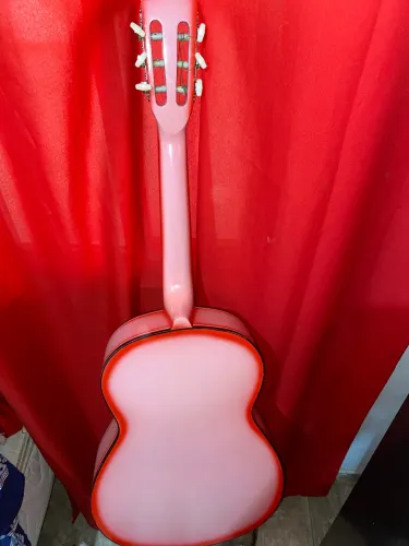 Violão Rosa Clave + Capa | Conservado | Aceito Pix