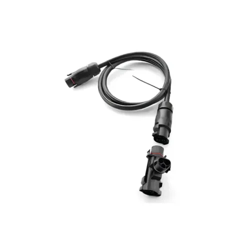 Kit Cabo Tronco Extensor Macho E Fêmea 2,7m+ Conector T Deye