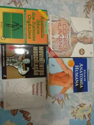 Coleção livros anatomia