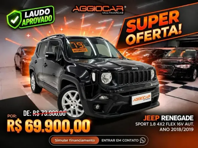 Jeep Renegade Sport 1.8 4X2 Flex 16V Aut. 2019