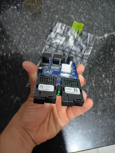 2 Placas Metro / Switch de Fibra Gigabit!