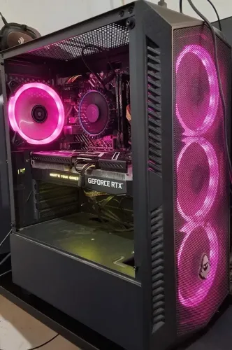 PC GAMER - I3 12100F + RTX 3060 TI + 16GB RAM + SSD 512GB + HD 1TB