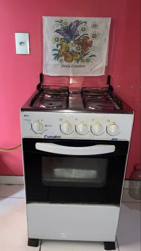 Fogão e geladeira usada