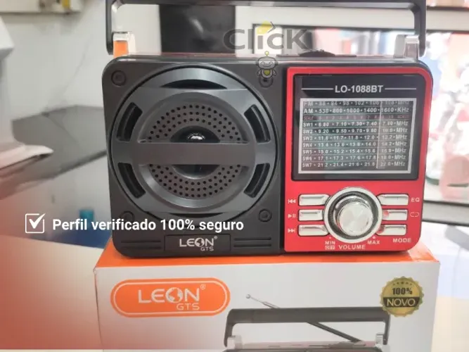 Rádio A Pilha E Tomada Am Fm Sw Pendrive Com Sd Radinho Usb