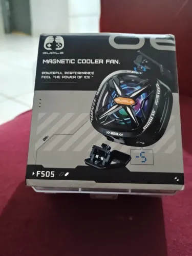 Cooler Magnética fan. Modelo:FSO5. PESO:94.5g ele pega -5 graus