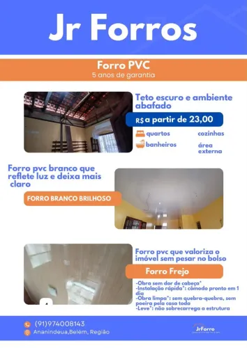 FORRO PVC