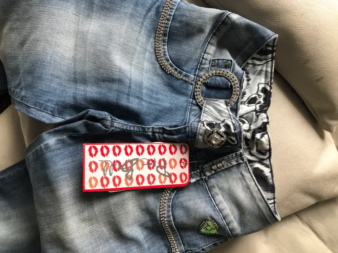 Calça Jeans Marca PitBull Original número 36