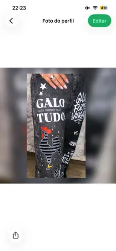 Calça do galo