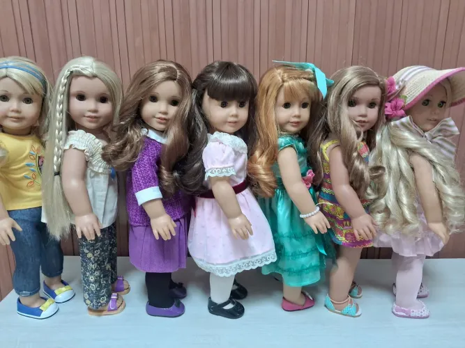 Boneca, caroline, Lea,maryellen, samantha, Rebecca,julie e Lanie todas originais não aceit