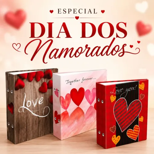 Álbum de Memórias Personalizado + Fotos Impressas