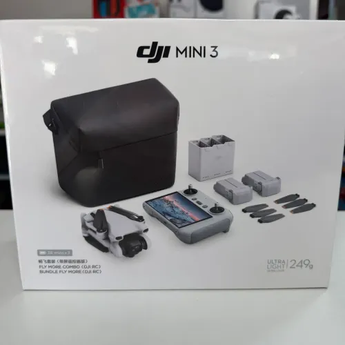 DJI MINI 3 FLY MORE COMBO - NOVO/LACRADO