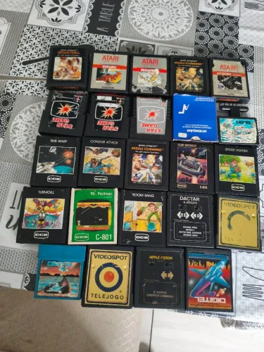 Fitas padrão Atari
